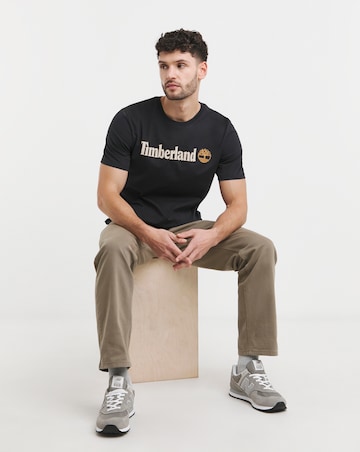 Timberland Linear Logo Short Sleeve T-Shirt