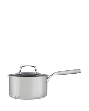 Ninja Foodi ZEROSTICK Stainless Steel 20cm Saucepan with Lid