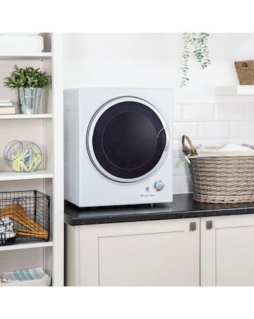 Russell Hobbs RH3VTD800 2.5kg Compact Vented Tumble Dryer - White