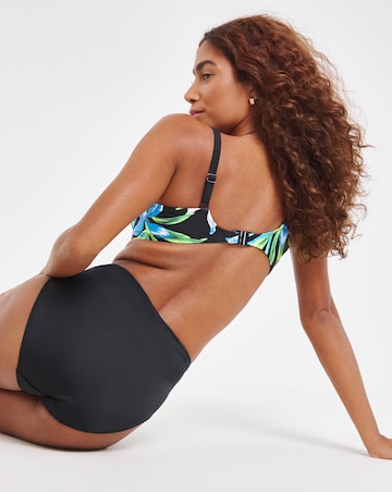 Fantasie Talm Beach Gathered High Waist Bikini Brief Black