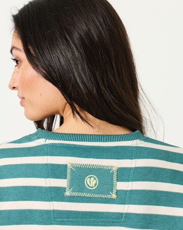FatFace Airlie Breton Stipe Crew Sweat