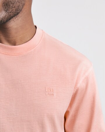 Union Garment Dyed Relaxed Fit T-Shirt- Washed Coral