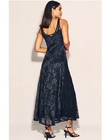 Nobody's Child Camillie Lace Midi Slip Dress