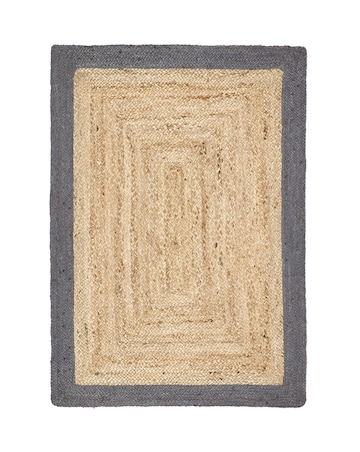 Jute Border Rug