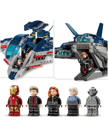 LEGO Marvel Avengers: Age of Ultron Quinjet, Kids' Building Kit 76325