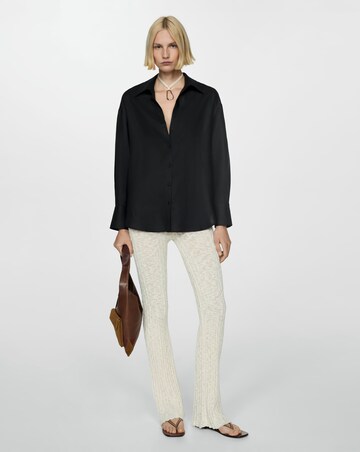 Mango Samari Linen Shirt