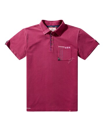 Joe Browns Full Of Detail Polo - Dark Pink