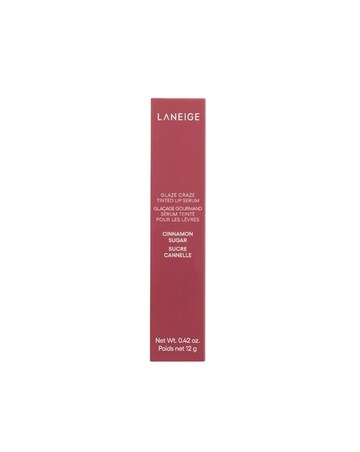 LaneigeGlaze Craze Tinted Lip Serum, Cinamon Sugar