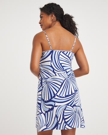 Cyberjammies Woven Shell Geo Print Strappy Chemise