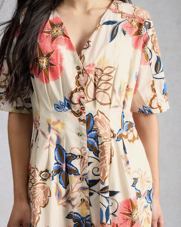 White Stuff Kate Button Through Dress