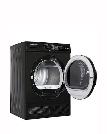 Russell Hobbs RH8CTD111B, 8kg, Condenser Tumble Dryer - Black