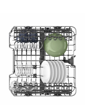 Hotpoint Maxi Space H7F HP43 X UK Full Size Dishwasher 15 Place Settings Silver