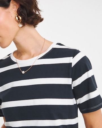 Pure Cotton Printed Crew Neck Tee