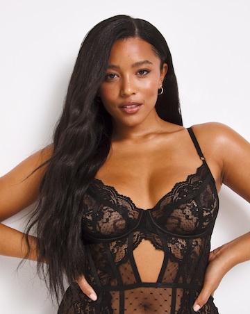 Ann Summers Sweetheart Babydoll Black