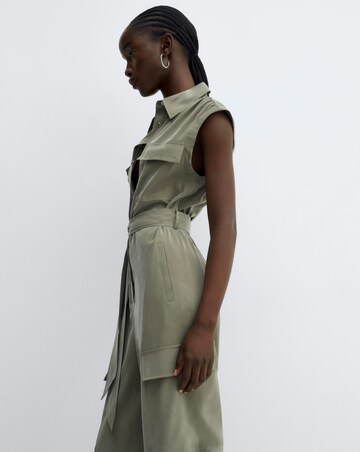 Mango Daily Pocket Cargo Jumpsuit