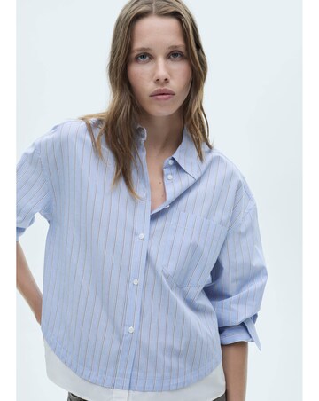 Mango Striped Double Shirt