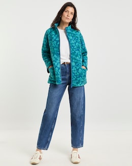 Borg Zip Through Jacket