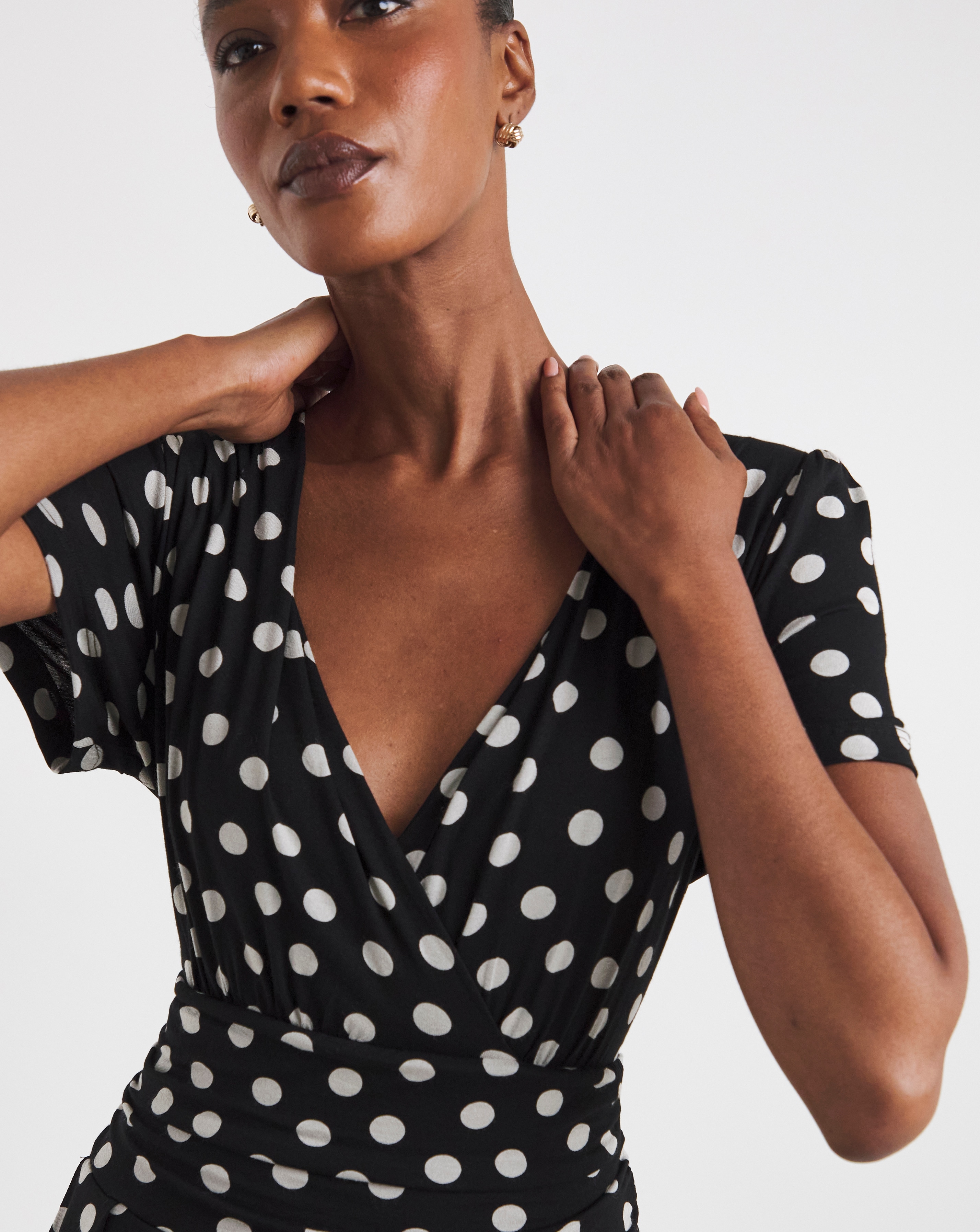Joe Browns Perfect Polka Stretch Jersey Dress | Ambrose Wilson