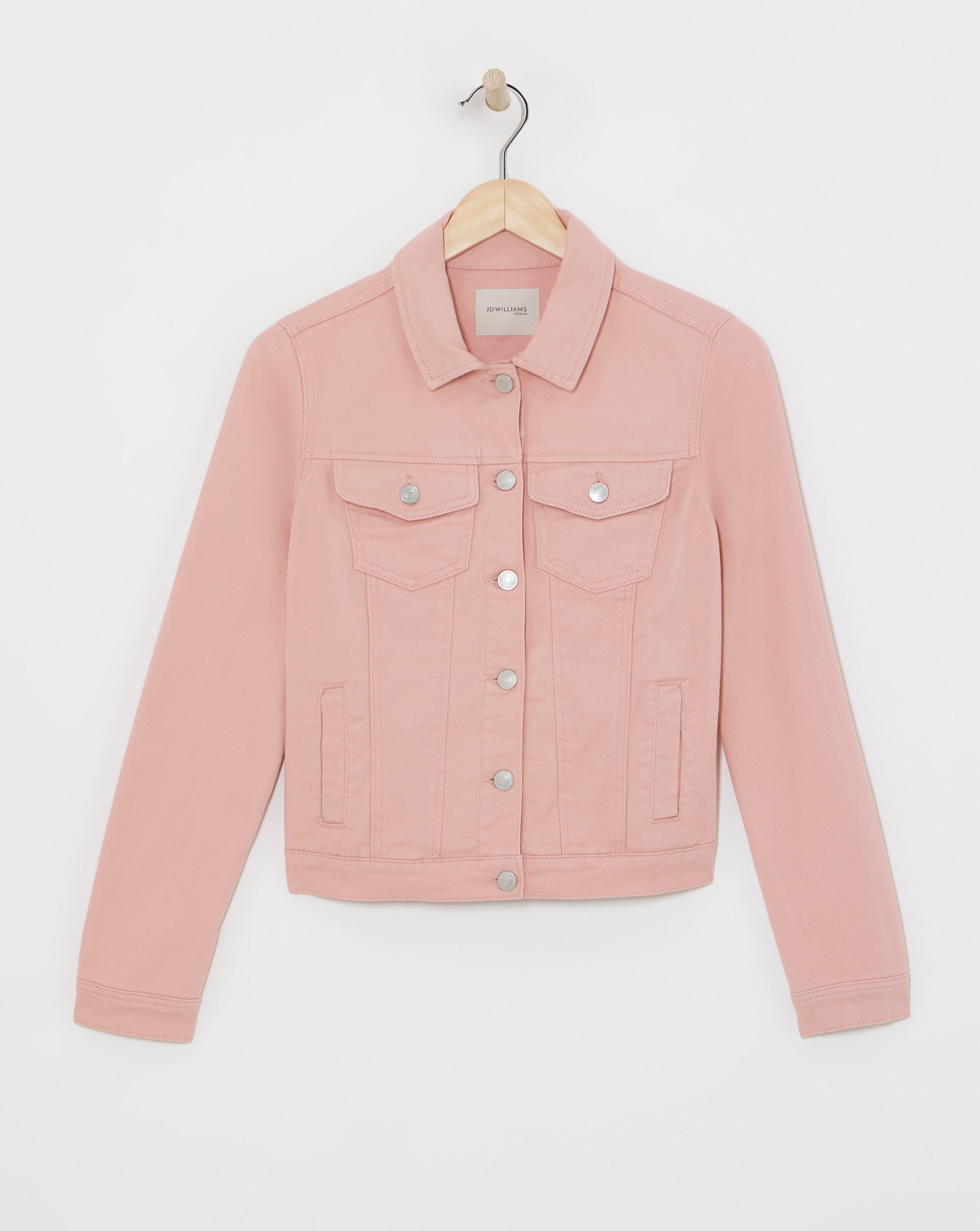 Pink Western Denim Jacket | Ambrose Wilson