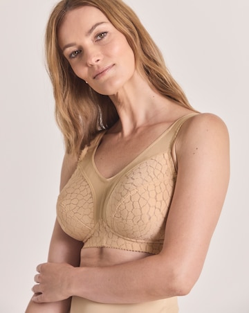 Miss Mary of Sweden Jacquard Non Wired Bra Skin