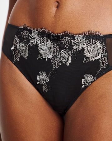 Pretty Secrets (2 Pack) Libby Matching Briefs Almond/Black