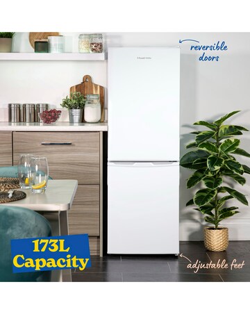 Russell Hobbs RH145FF501E1W 50cm Fridge Freezer White - 144cm Height