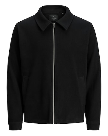 Jack & Jones Blalouis Full Zip Sweatshirt - Black