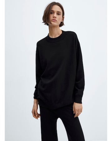 Mango Knitted Wideleg Trousers