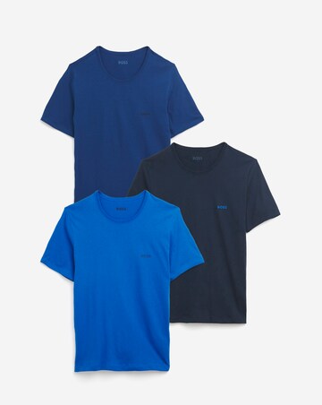 BOSS 3 Pack Short Sleeve Logo Lounge T-Shirt