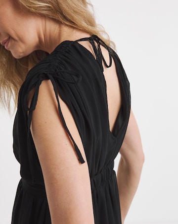 Religion V Neck Maxi Dress