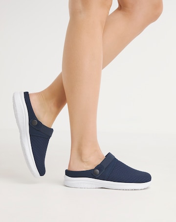 Cushion Walk Clog Trainers E Fit