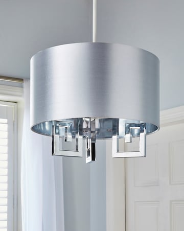 Joanna Hope Greek Key Easy Fit Ceiling Shade