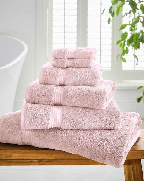 Egyptian Cotton 600GSM Towel - Soft Pink
