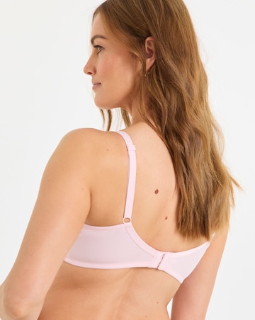 Pretty Secrets (2 Pack) Rosalie Non Wired Full Cup Bras (B-F) Black/Pink
