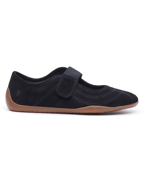 New In - Hush Puppies Juno Suede Sneakerina
