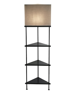 Corner Shelf Floor Lamp