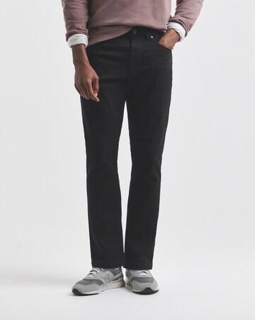 Union Black Slim Fit Gabardine Jeans
