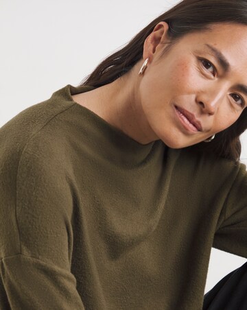 Soft Touch Slash Neck Top