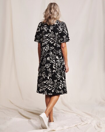 Julipa Pure Cotton Jersey Shift Dress