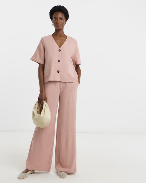 Linen Mix Trouser