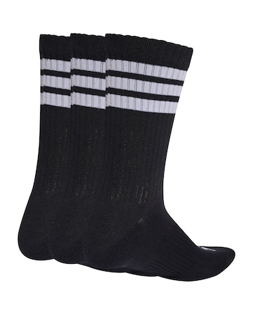 adidas 3 Stripes 3 Pack Crew Socks