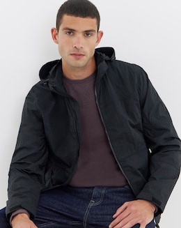 Lyle &amp; Scott Stow Away Jacket - Black