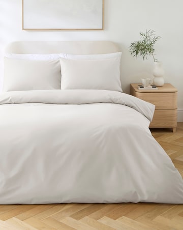 Non Iron Plain Dye Extra Deep 38cm Fitted Sheet