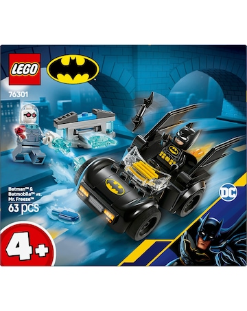 LEGO DC Batman: Batman & Batmobile vs. Mr. Freeze Vehicle Playset 76301