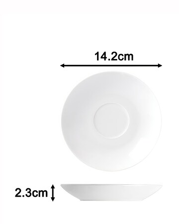 Waterside White Coupe 60 Piece Dinner Set