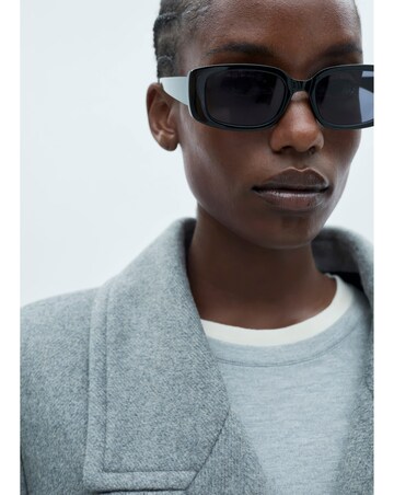 Mango Double Breasted Wool Coat