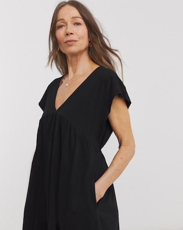 Pure Cotton Jersey Maxi Dress