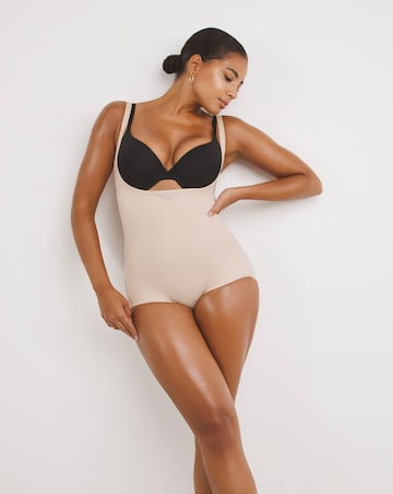 Miraclesuit Tummy Tuck Firm Control Wear Your Own Bra Bodybriefer Beige