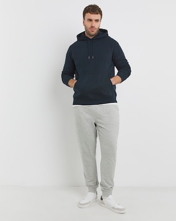 Overhead Hoodie Long Length- Navy