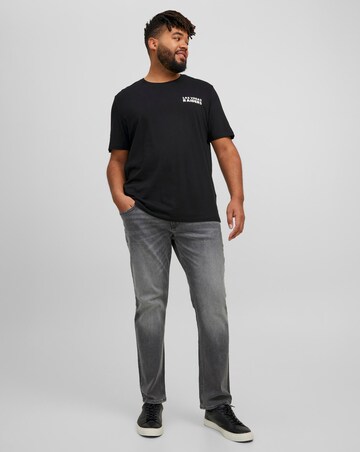 Jack & Jones Slim Tapered Fit Glenn Jeans In Washed Grey